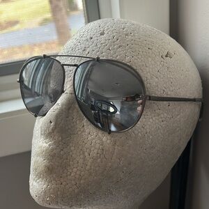 Diff Men’s Aviator Chrome Dark Silver Eyewear Sunglasses